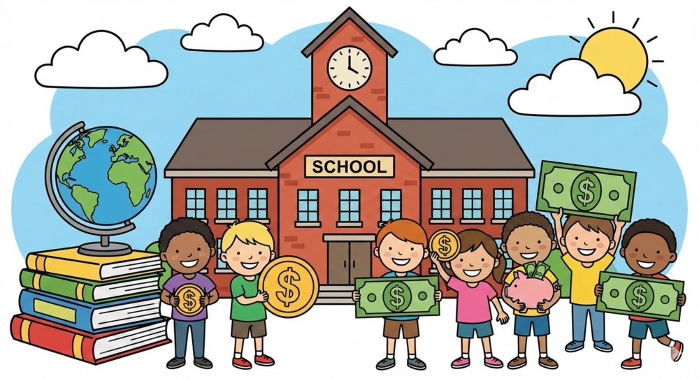 money and school