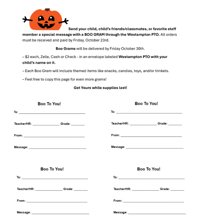 boo grams