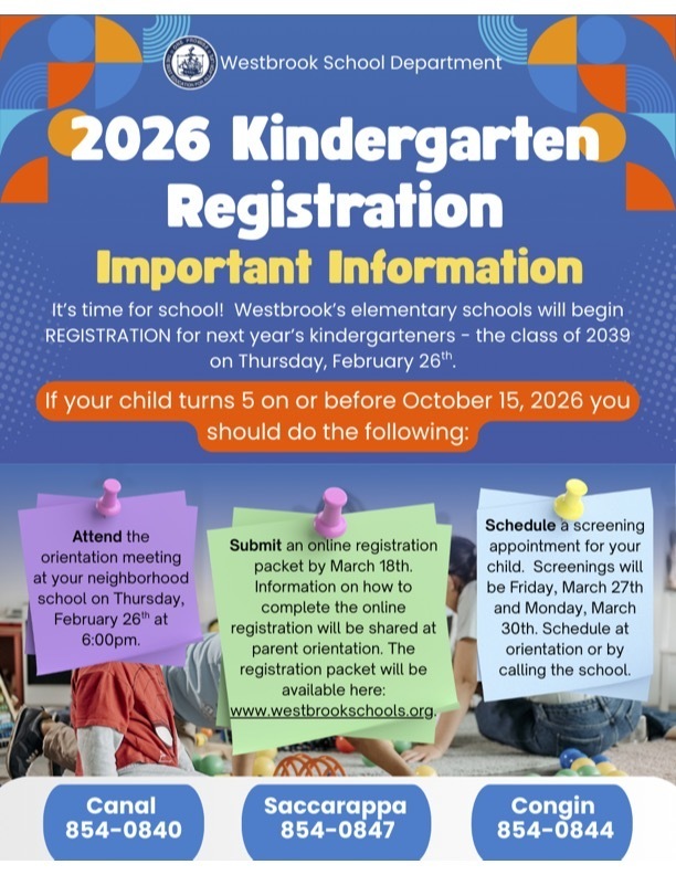 kindergarten registration
