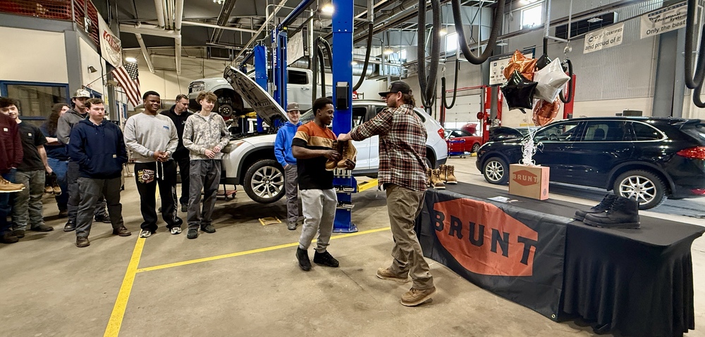 BRUNT Workwear Donates 120+ Pairs of Boots to Support WRVC Students in the Trades