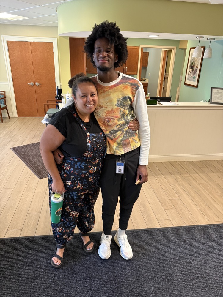 Ms. Lew and E former 2026 Med Occ grad