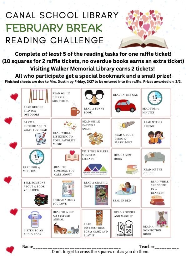 Vacation Reading Challenge