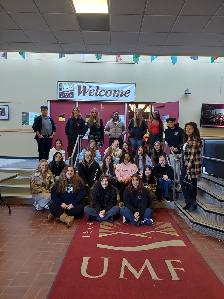 Business/Ed Pathways Students Visit UMF