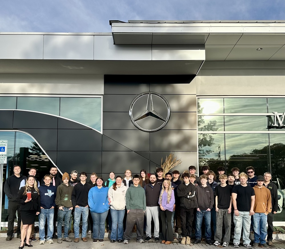 Automotive Tech students visit Mercedes Scarborough
