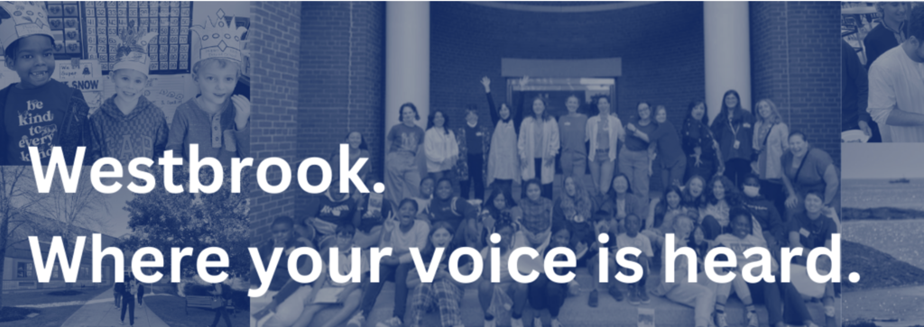 Westbrook. Where your voice is heard.