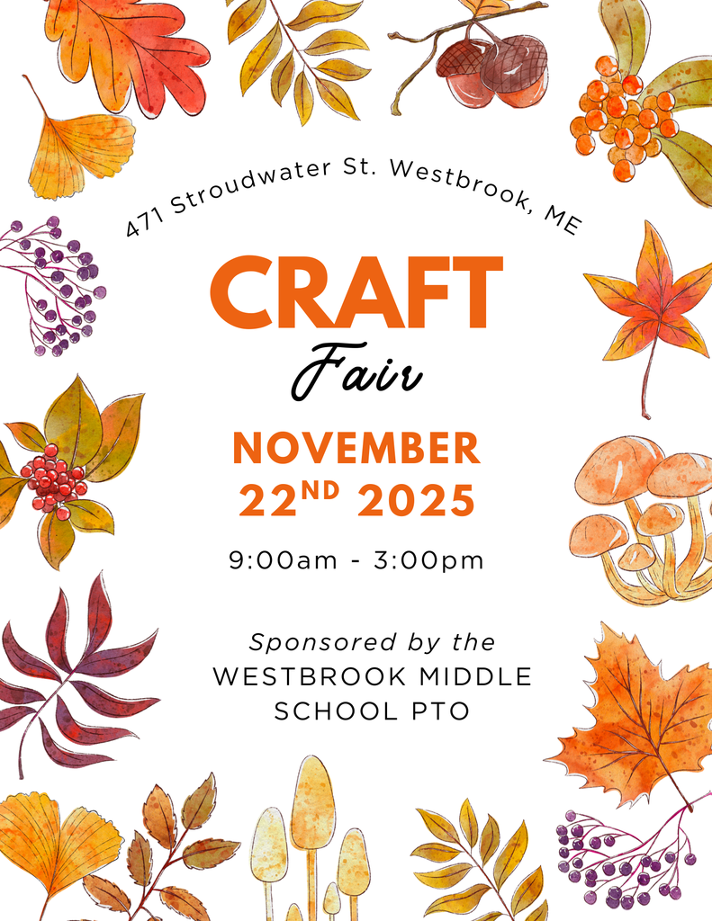 2025 WMS PTO Craft Fair Flyer (1)