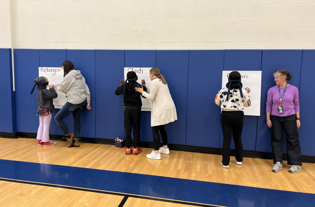 Blindfolded Teacher Drawings