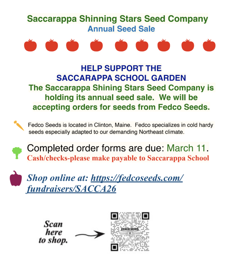 Seed Sale Flyer