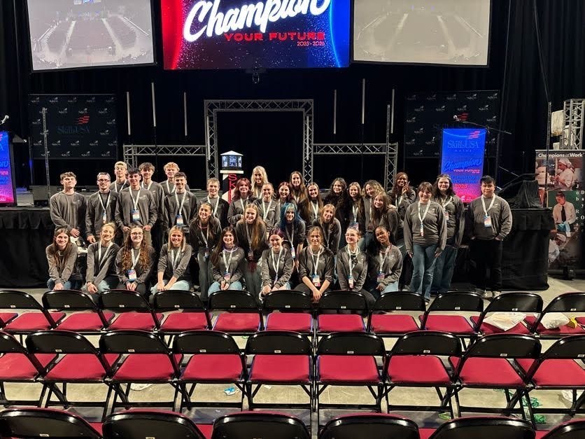 The whole SkillsUSA crew! 