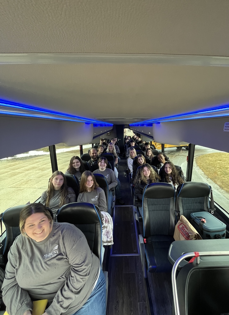 Custom Coach ride  to SkillsUSA in Bangor