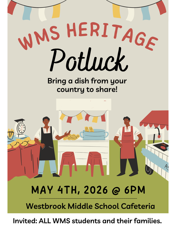 Heritage Potluck Dinner May 4th 