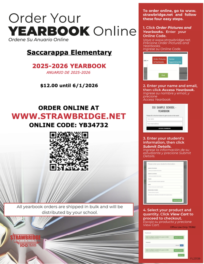 Yearbook Order Form