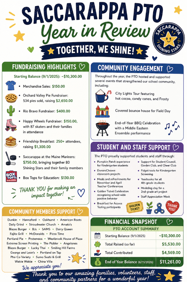 Year in Review Flyer