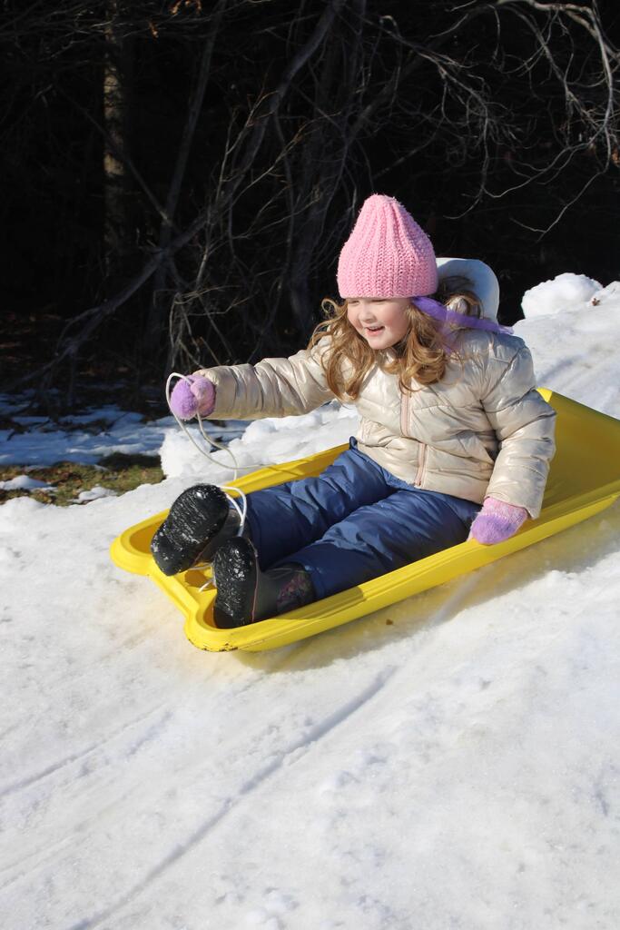 sledding