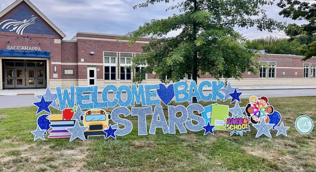 Welcome sign