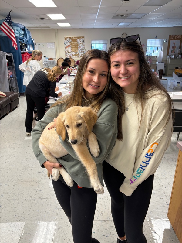 Eliza and Sydney 2025 Med Occ graduates