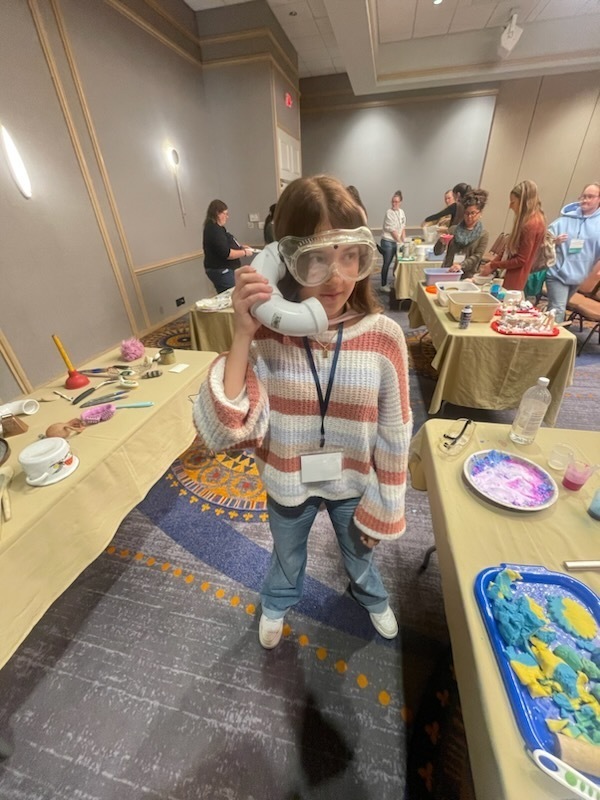 Education Pathways student exploring learning options at State conference