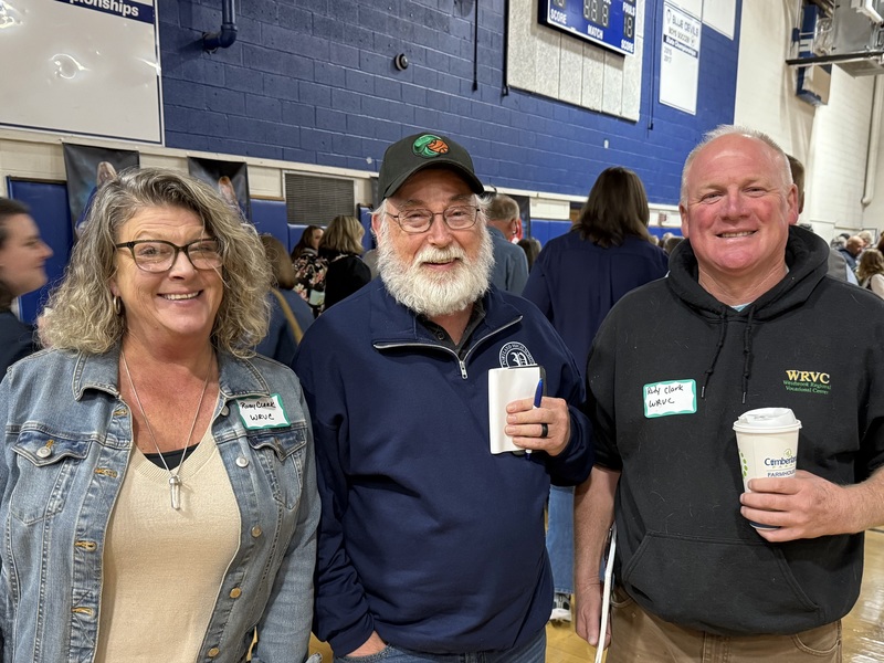 Mr. Nygren showing his humorous side... he's on the right