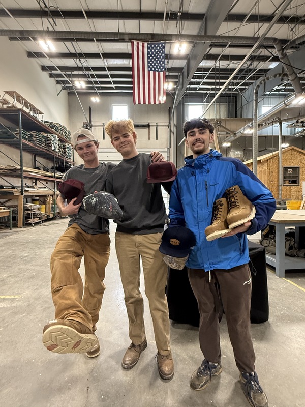 Electricity. Students Rockin' Their BRUNT Goodies!