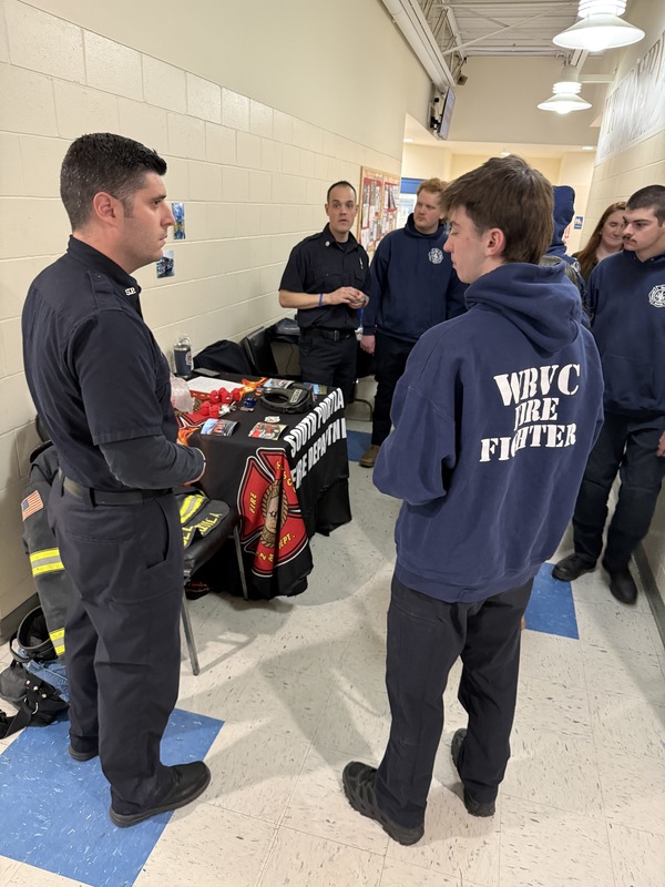 WRVC students engaging at the Futures Fair