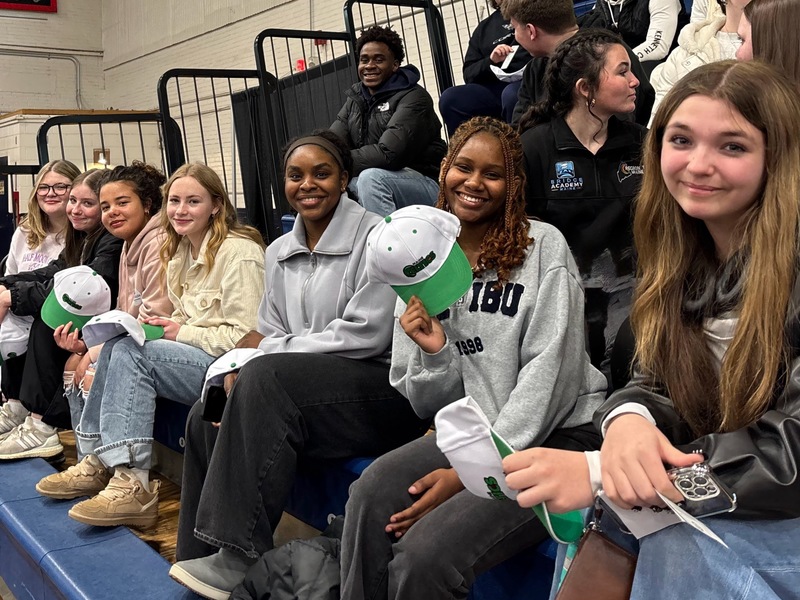 Bridge Students at the Maine Celtics game!!!