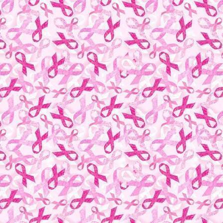 image of pink breast cancer ribbons