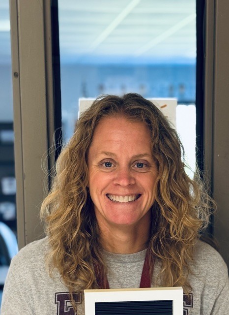 image of a blonde lady