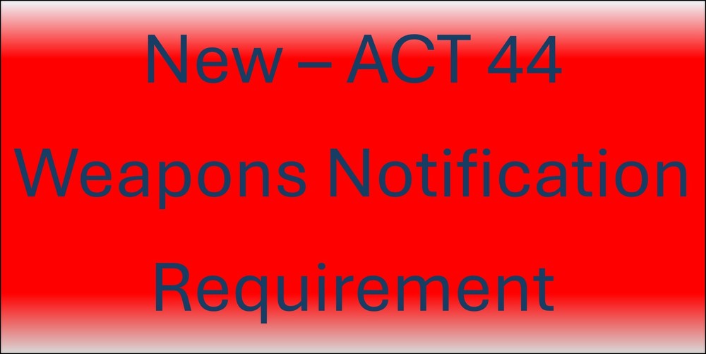 Weapons Notification