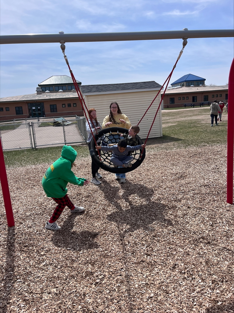 6th graders got to enjoy some fresh air and make some new little friends from FES!