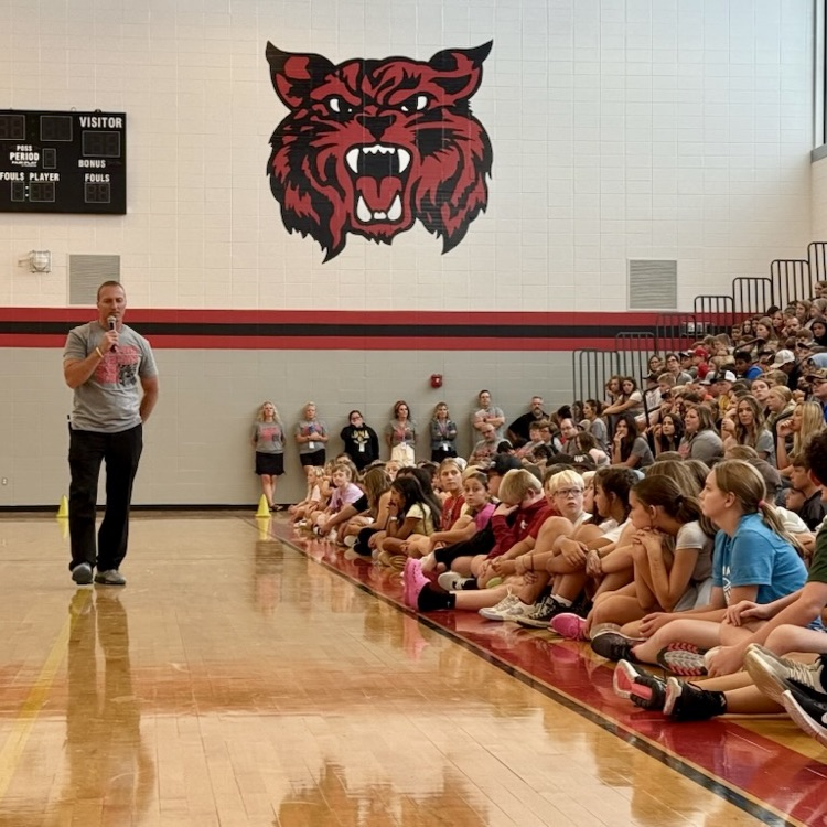 We wrapped up a great first week on Friday with a “Welcome Back” all school assembly!