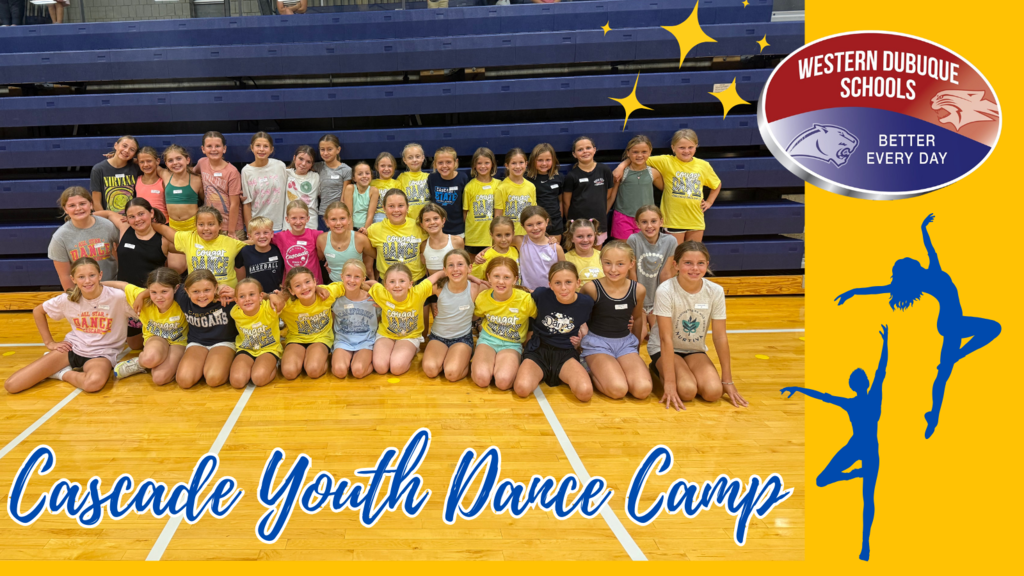Youth dance camp group photo 