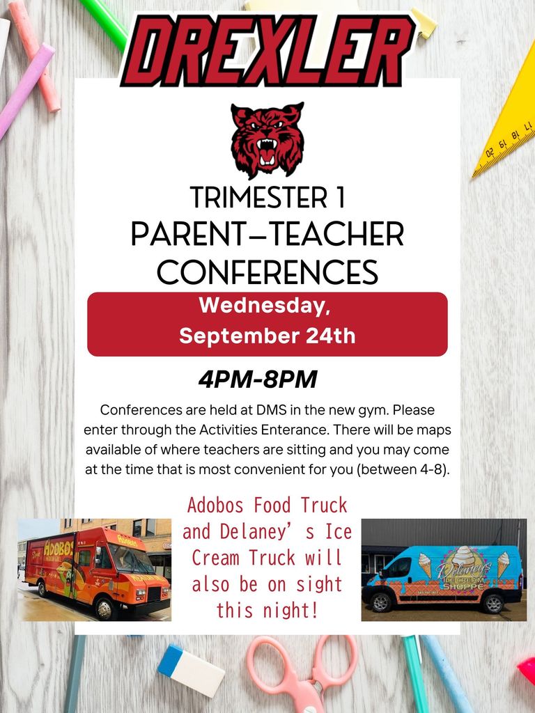 PT Conferences are today 4-8!