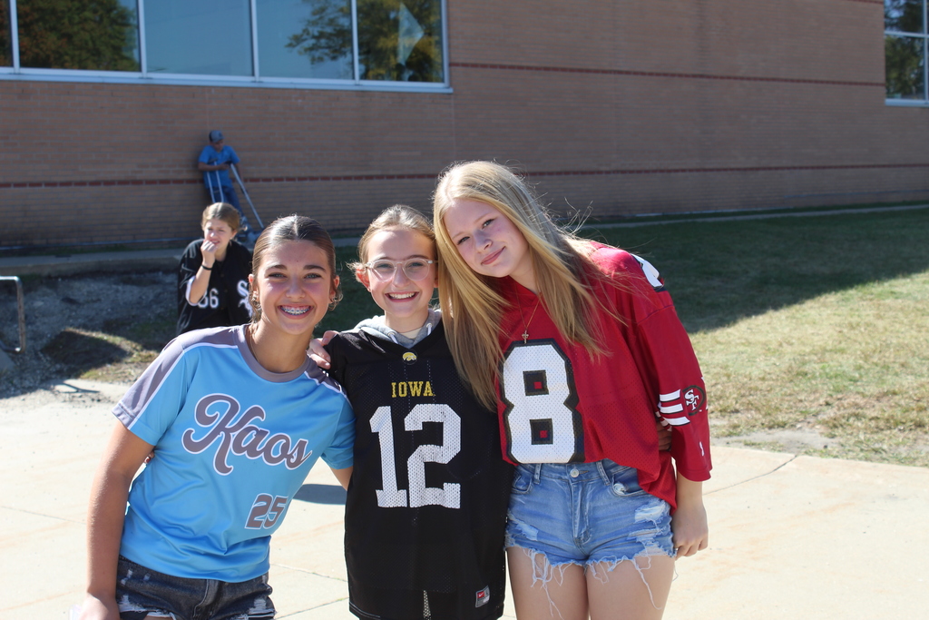 Jersey Day for HOCO Week!