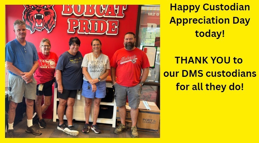 Happy Custodian Appreciation Day!