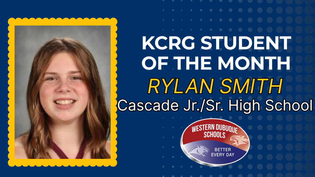 KCRG Student of the Month