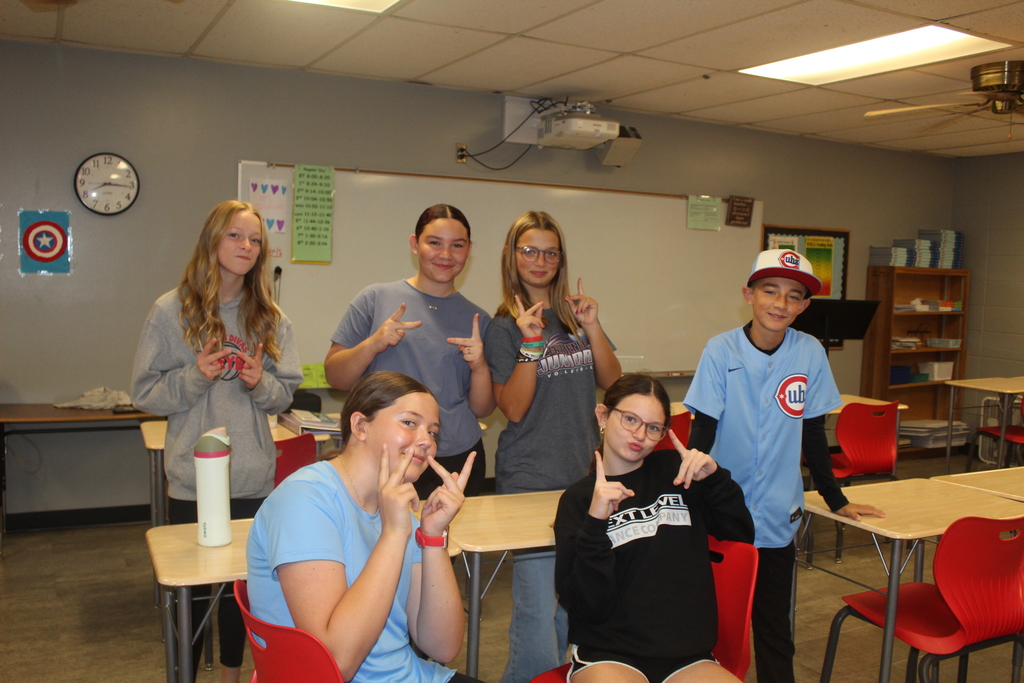 On Fridays, students get to sign up for a "Bobcat Club" pertaining to something that interests them. 