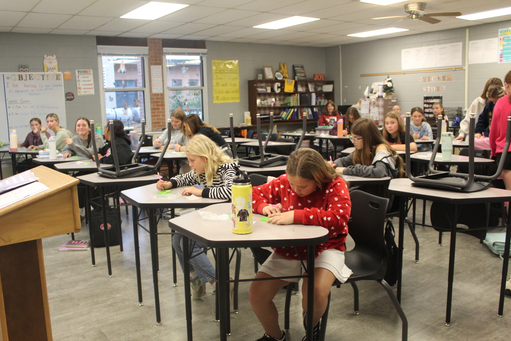 On Fridays, students get to sign up for a "Bobcat Club" pertaining to something that interests them. 