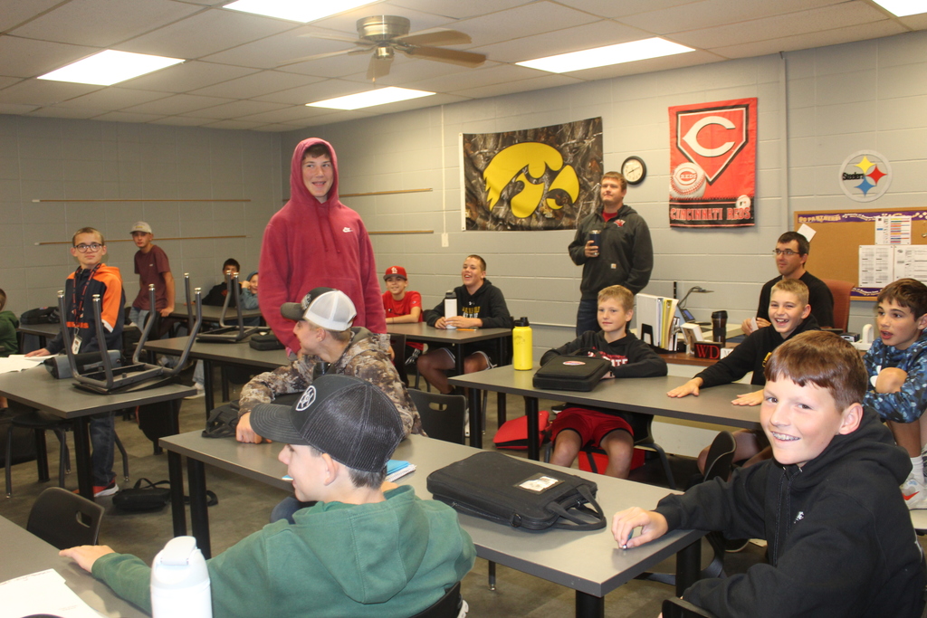 On Fridays, students get to sign up for a "Bobcat Club" pertaining to something that interests them. 