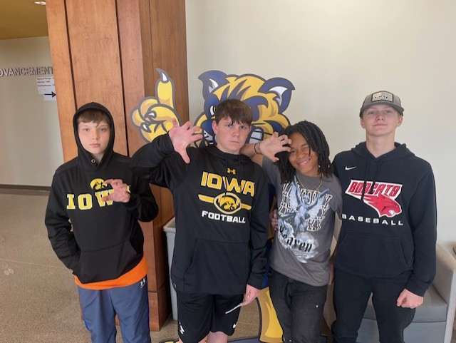 8th graders went to NICC for a Career Fair