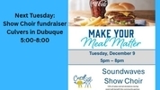 DMS Soundwaves Show Choir is having a fundraiser night @ Culvers on 12/9/25