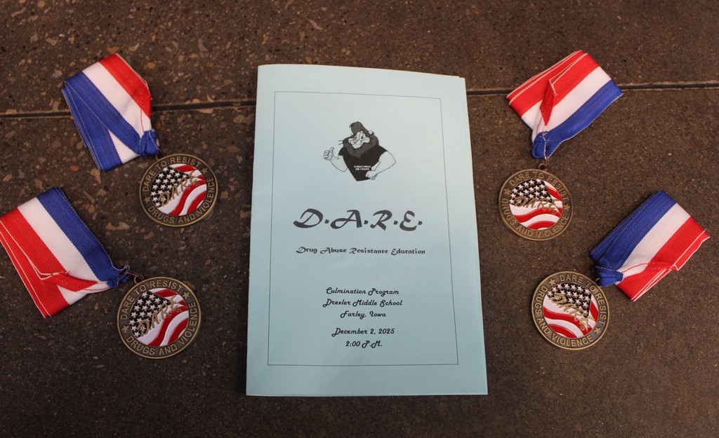 6th grade D.A.R.E. graduation at DMS