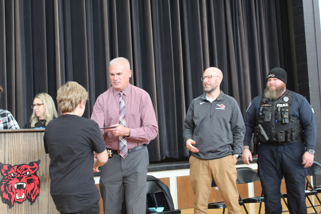 6th grade D.A.R.E. graduation at DMS