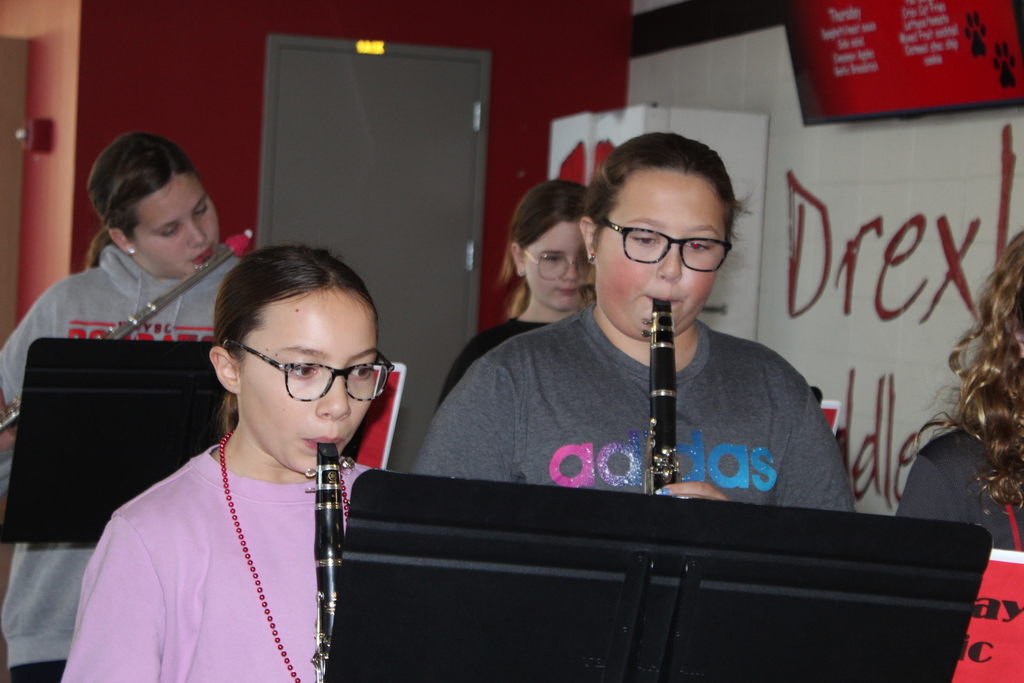 The "12 Days of Band-mas" brings Christmas joy and holiday cheer to our DMS halls each morning!