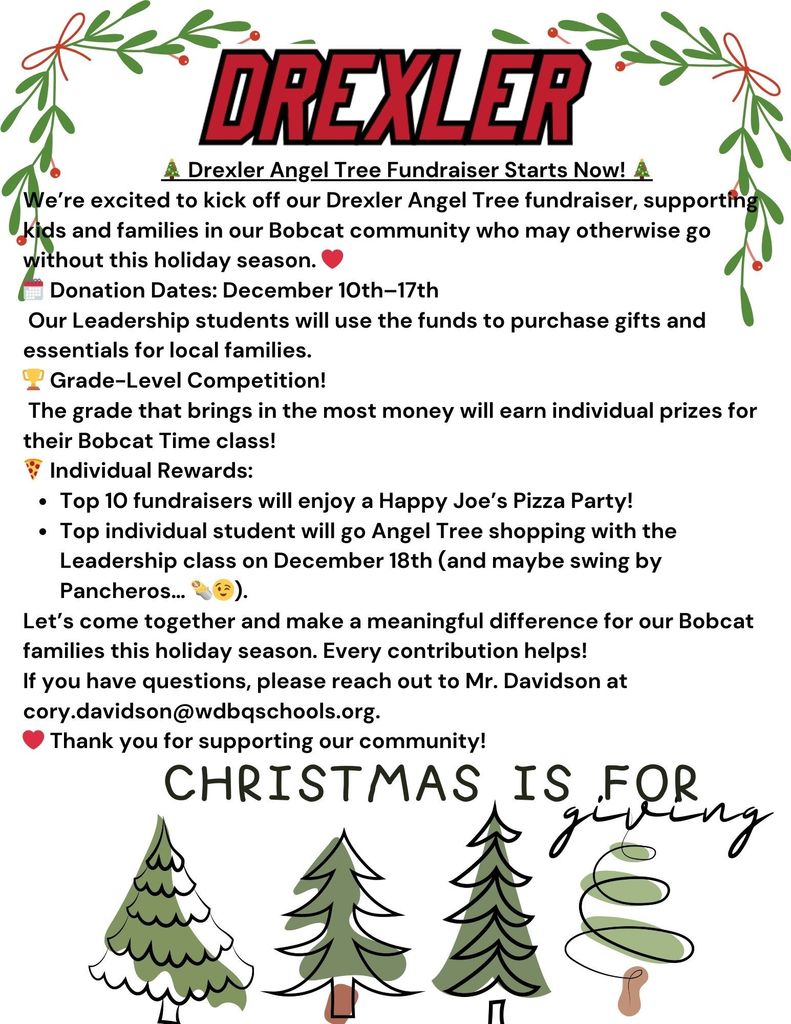 DMS Angel Tree Donation Fundraiser