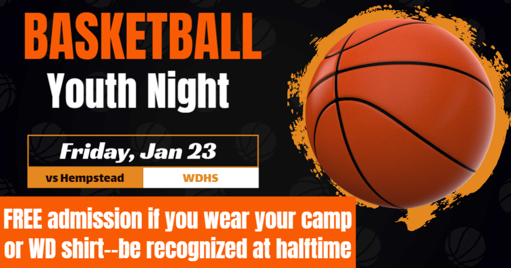 Youth Basketball Night at WDHS