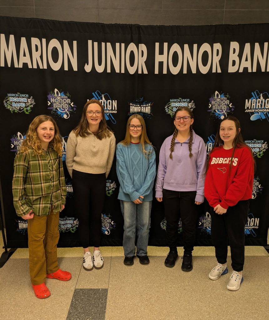 Students at the Marion Honor Band