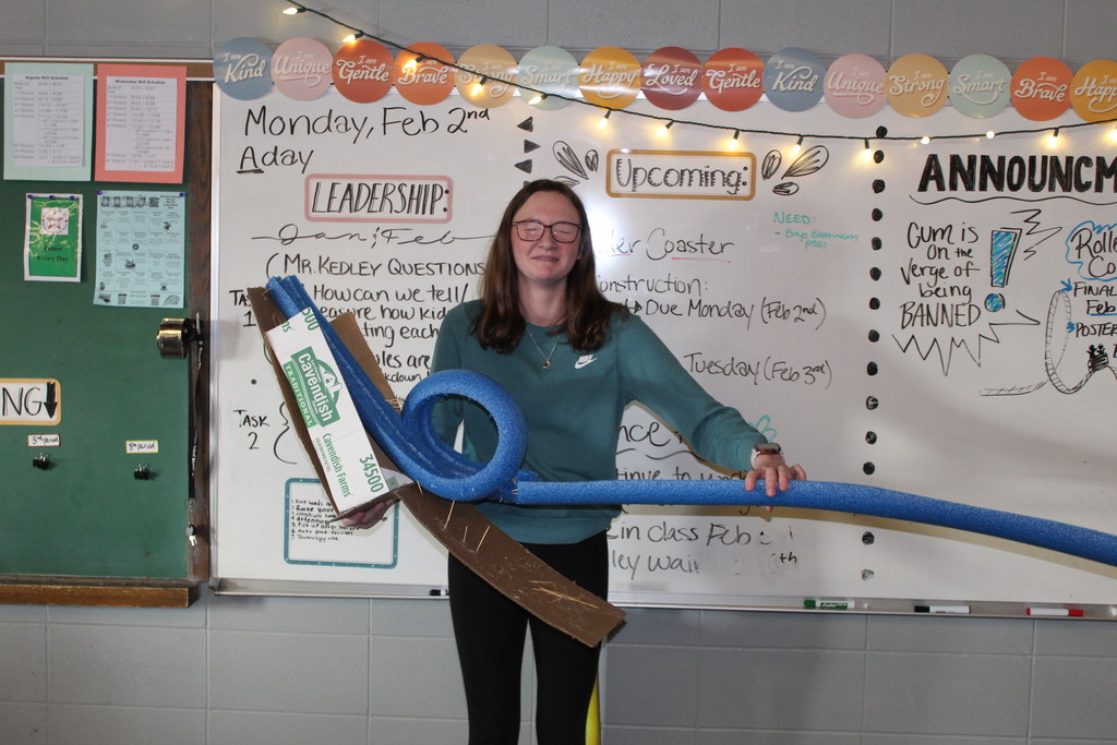 7th grade rollercoaster projects