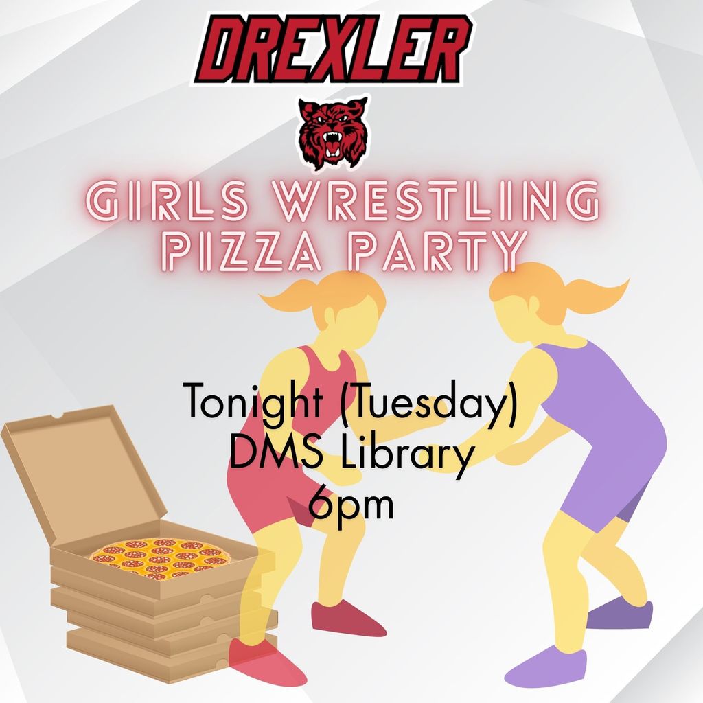 girls wrestling pizza party