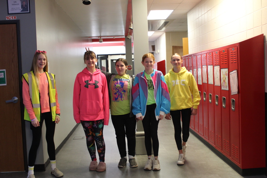 "Neon Out" Day at DMS