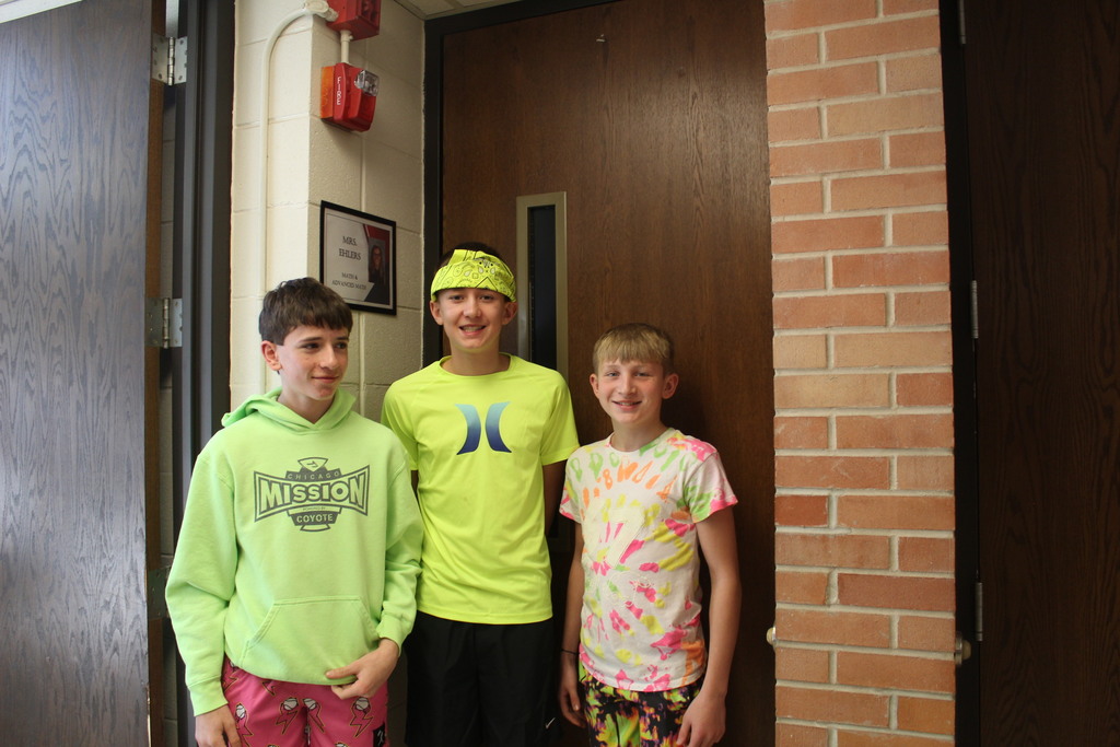 "Neon Out" Day at DMS